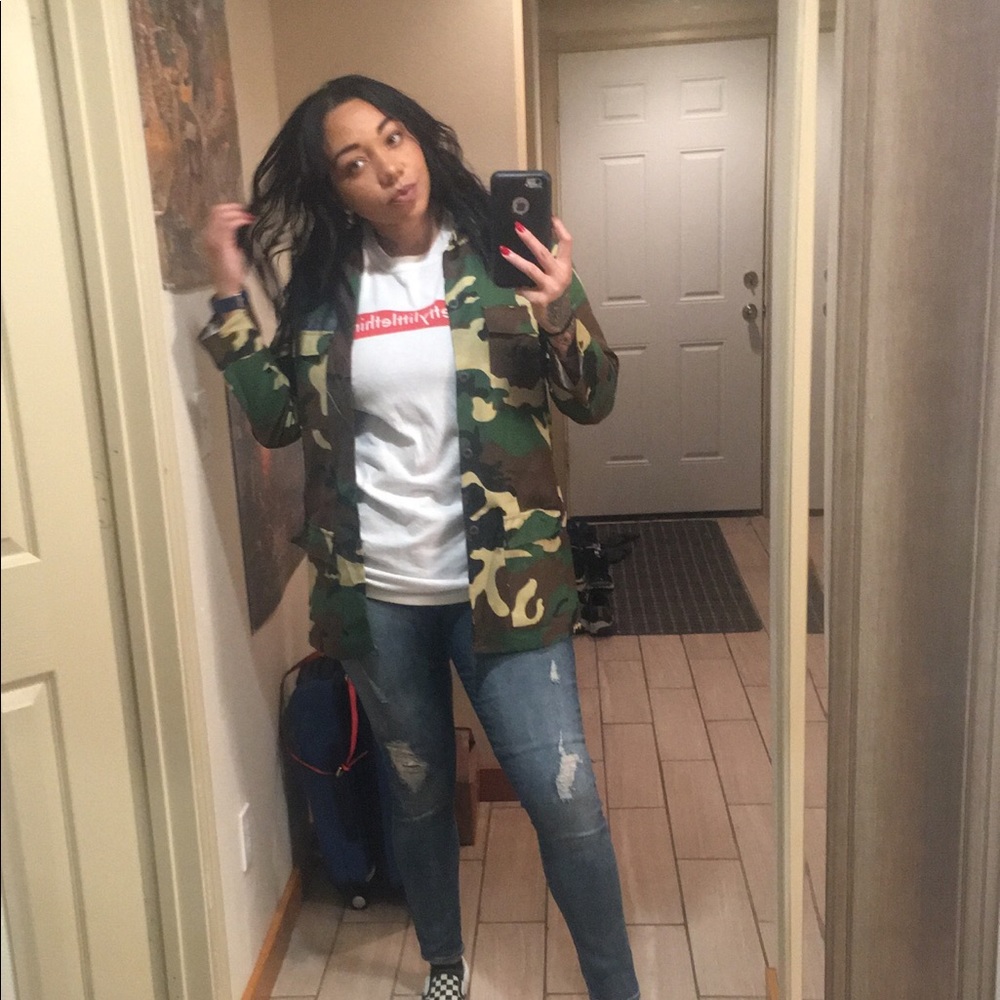 COPY - Light weight camouflage jacket